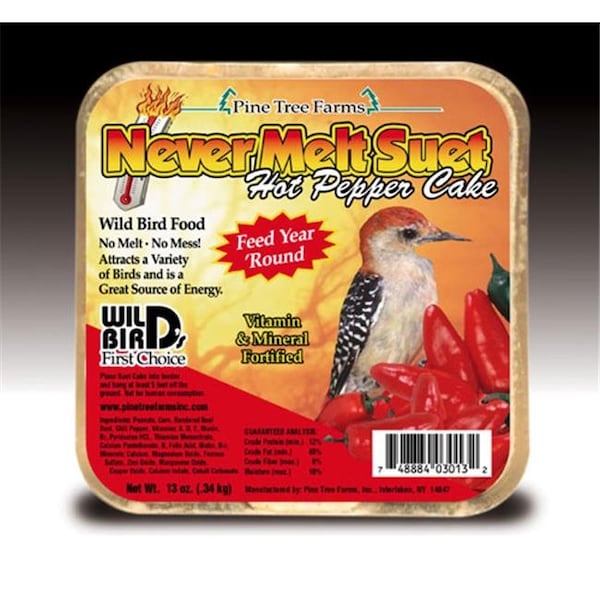 Pine Tree Farms Pine Tree Farms PTF3013 12 Oz. Never Melt Suet Hot